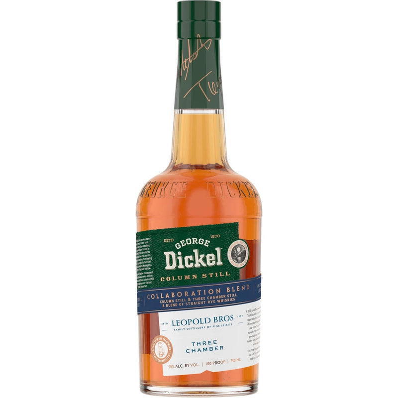 George Dickel x Leopold Bros Collaboration Blend Rye Whiskey