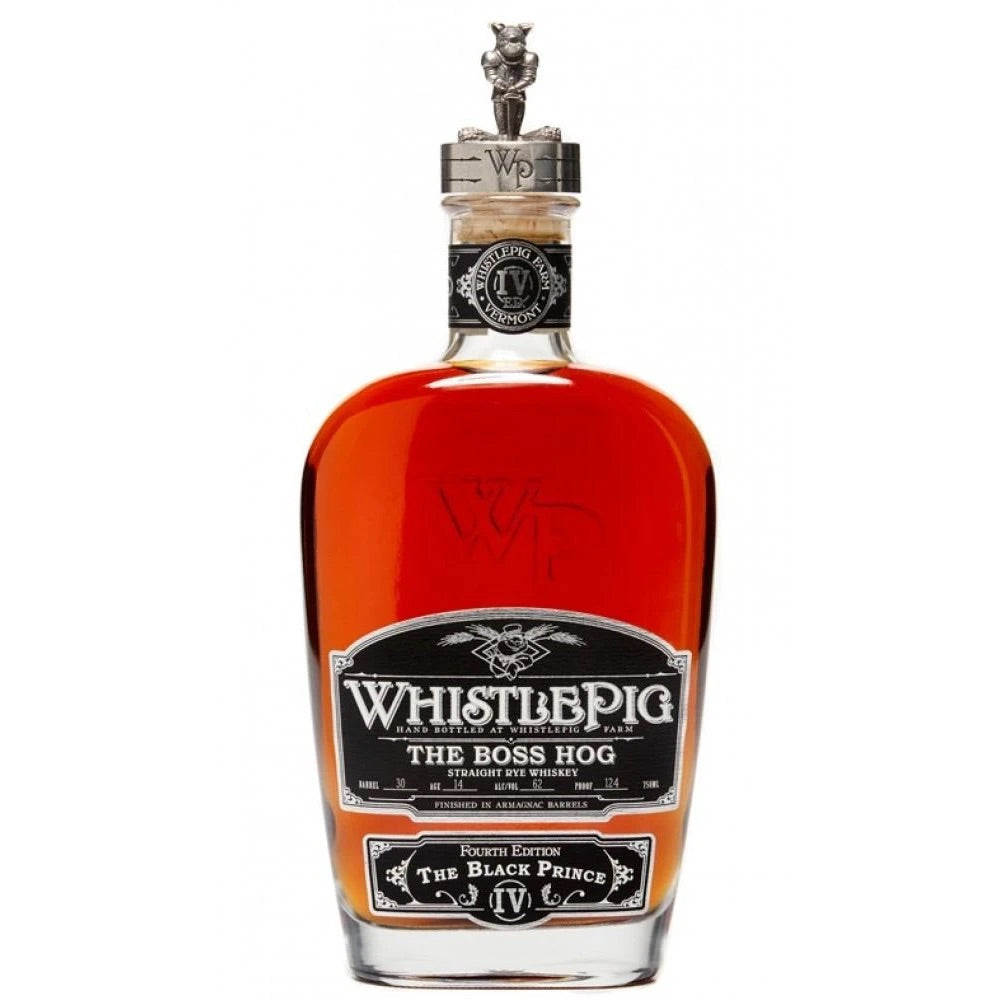 WhistlePig The Boss Hog Fourth Edition ‘The Black Prince’ Straight Rye Whiskey