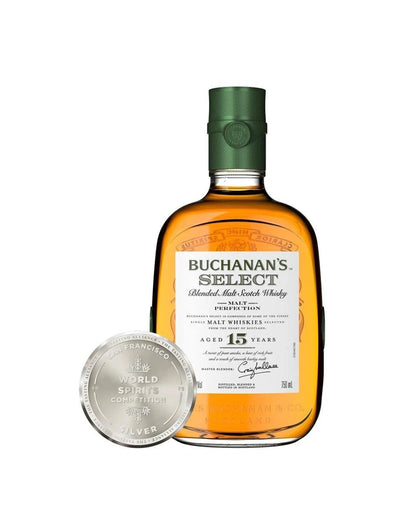 Buchanan's Select 15 Years Old 750ml - Whisky and Whiskey