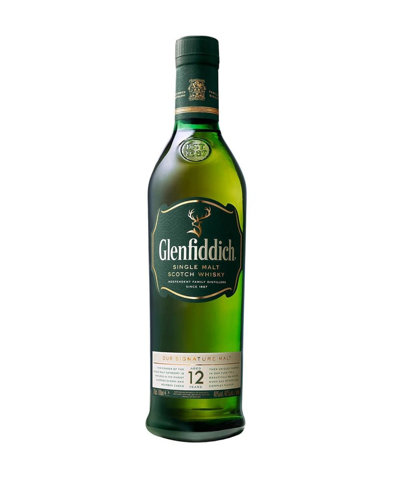Glenfiddich 12 Year Old Single Malt Scotch Whisky