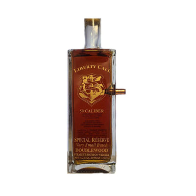 Liberty Call Special Reserve Bourbon Whiskey '50 Caliber Bullet Bottle'