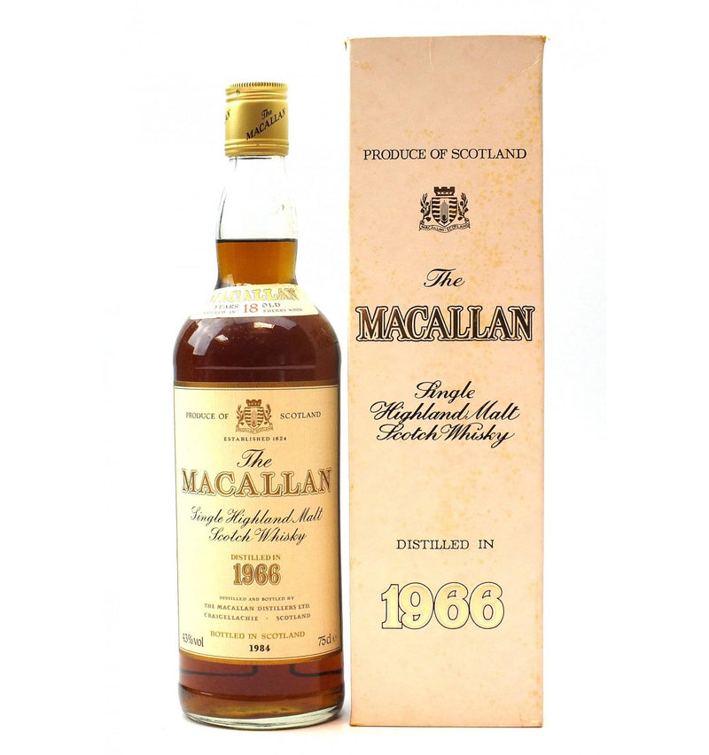 The Macallan 18 Year Old 1966 Vintage Release