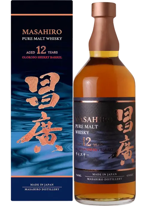 Masahiro 12 Year Old Oloroso Sherry Barrel Pure Malt Whisky