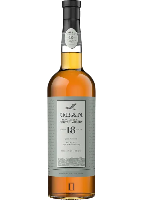 Oban 18 Year Old Single Malt Scotch Whisky