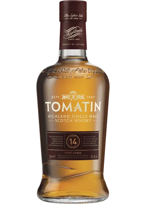 Tomatin 14 Year Old Port Casks Single Malt Scotch Whisky