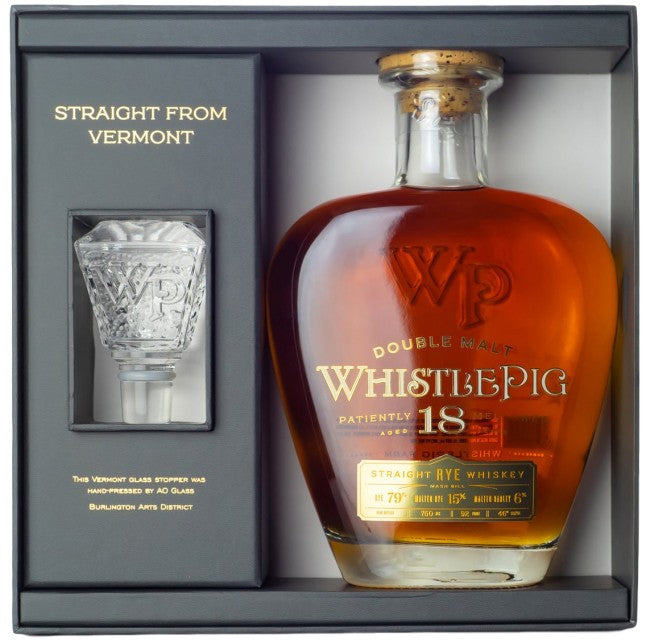 WhistlePig 18 Year Old Double Malt Rye Whiskey